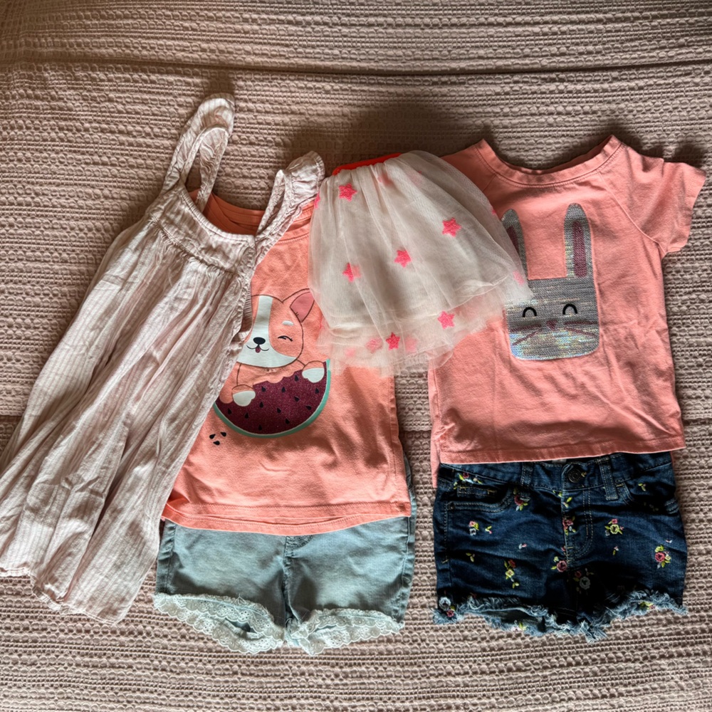 3T Summer Bundle Lot of 6: Zara / Cat & Jack / Old Navy